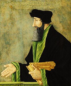 Portrait of Johannes Oecolampadius