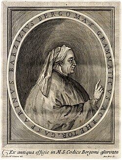 Portrait of Gasparinus de Bergamo