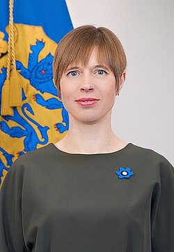 Portrait of Kersti Kaljulaid