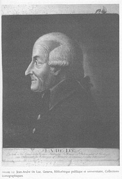 Portrait of Jean-André Deluc