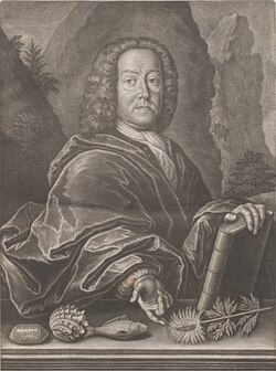 Portrait of Johann Jakob Scheuchzer