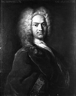 Portrait of Nicolaus II Bernoulli