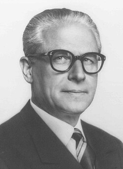 Portrait of Giovanni Gronchi