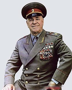 Portrait of Georgy Zhukov