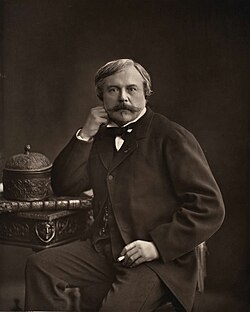 Portrait of Edmond de Goncourt