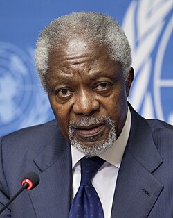 Portrait of Kofi Annan