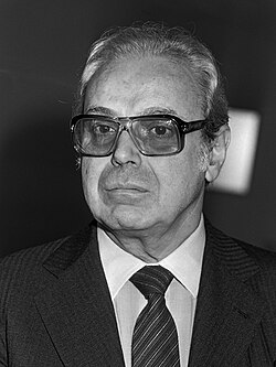 Portrait of Javier Pérez de Cuéllar