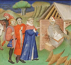 Portrait of Ælfheah of Canterbury