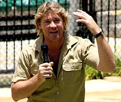 Portrait of Steve Irwin
