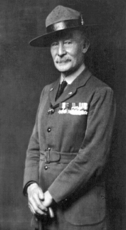 Portrait of Robert Baden-Powell, 1st Baron Baden-Powell
