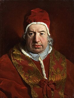 Portrait of Benedict XIV