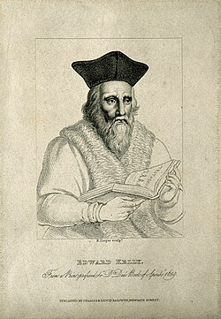 Portrait of Edward Kelley