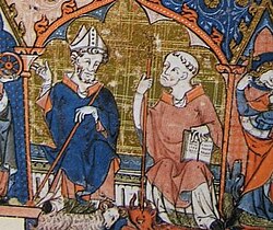 Portrait of Oswald of Worcester