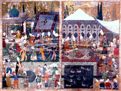 Portrait of Muhammad Sultan Mirza