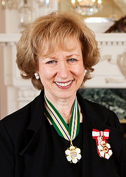 Portrait of Kim Campbell