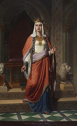 Portrait of Urraca of León