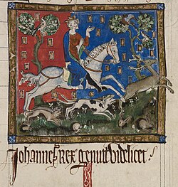 Portrait of John, King of England