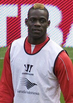 Portrait of Mario Balotelli