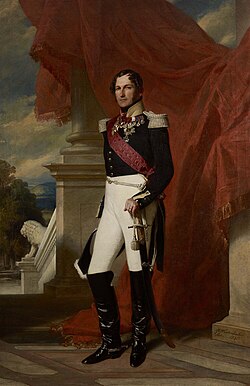 Portrait of Leopold I of Belgium