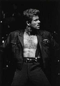 Portrait of George Michael
