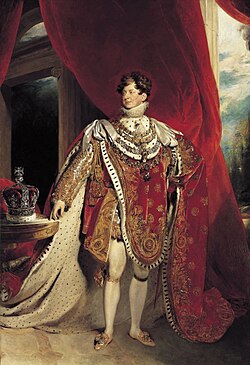 Portrait of George IV of the United Kingdom
