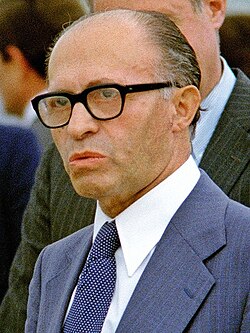 Portrait of Menachem Begin