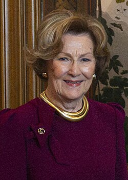 Portrait of Queen Sonja of Norway