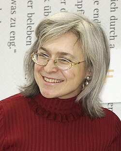 Portrait of Anna Politkovskaya