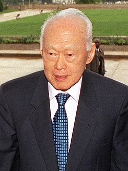 Portrait of Lee Kuan Yew