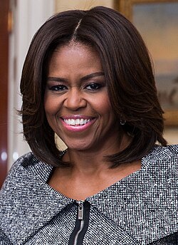 Portrait of Michelle Obama