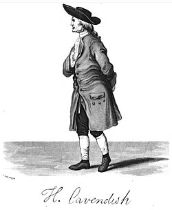 Portrait of Henry Cavendish