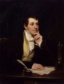 Portrait of Humphry Davy