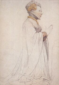 Portrait of Joan II, Countess of Auvergne