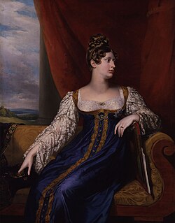 Portrait of Princess Charlotte Augusta of Wales