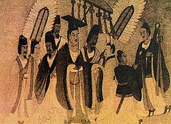 Portrait of Emperor Xiaowen of Northern Wei