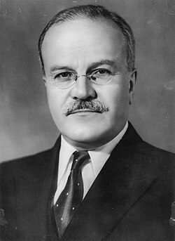 Portrait of Vyacheslav Molotov