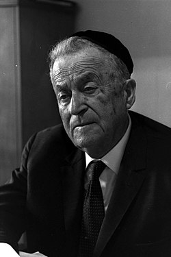Portrait of Shmuel Yosef Agnon