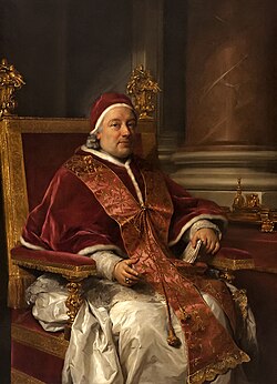 Portrait of Clement XIII