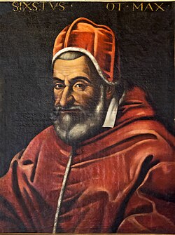 Portrait of Sixtus V