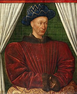 Portrait of Charles VII of France