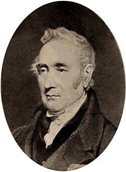 Portrait of George Stephenson