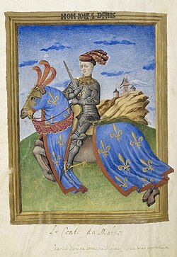 Portrait of Charles IV, Count of Maine