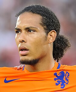 Portrait of Virgil van Dijk