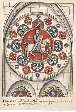 Portrait of Theobald VI, Count of Blois