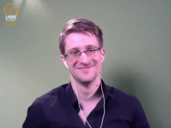 Portrait of Edward Snowden