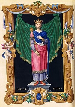 Portrait of Louis VII of France