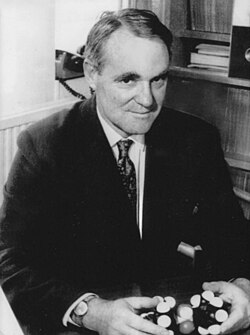 Portrait of John Cornforth