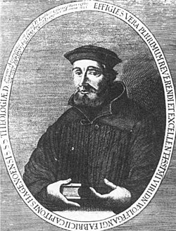 Portrait of Wolfgang Capito