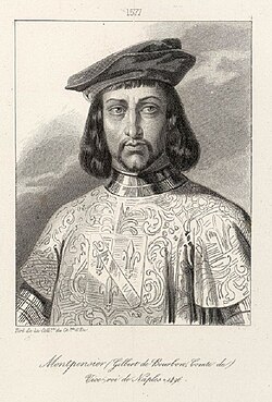 Portrait of Gilbert, Count of Montpensier