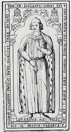 Portrait of Robert III, Count of Dreux
